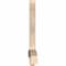 Ekena Millwork Bellingham Smooth Timber Gable Bracket, Douglas Fir, 60"W x 35"H x 3 1/2"D x 3 1/2"F, 14/12 Pitch GBW060X35X0404BEL00SDF - alternate 4